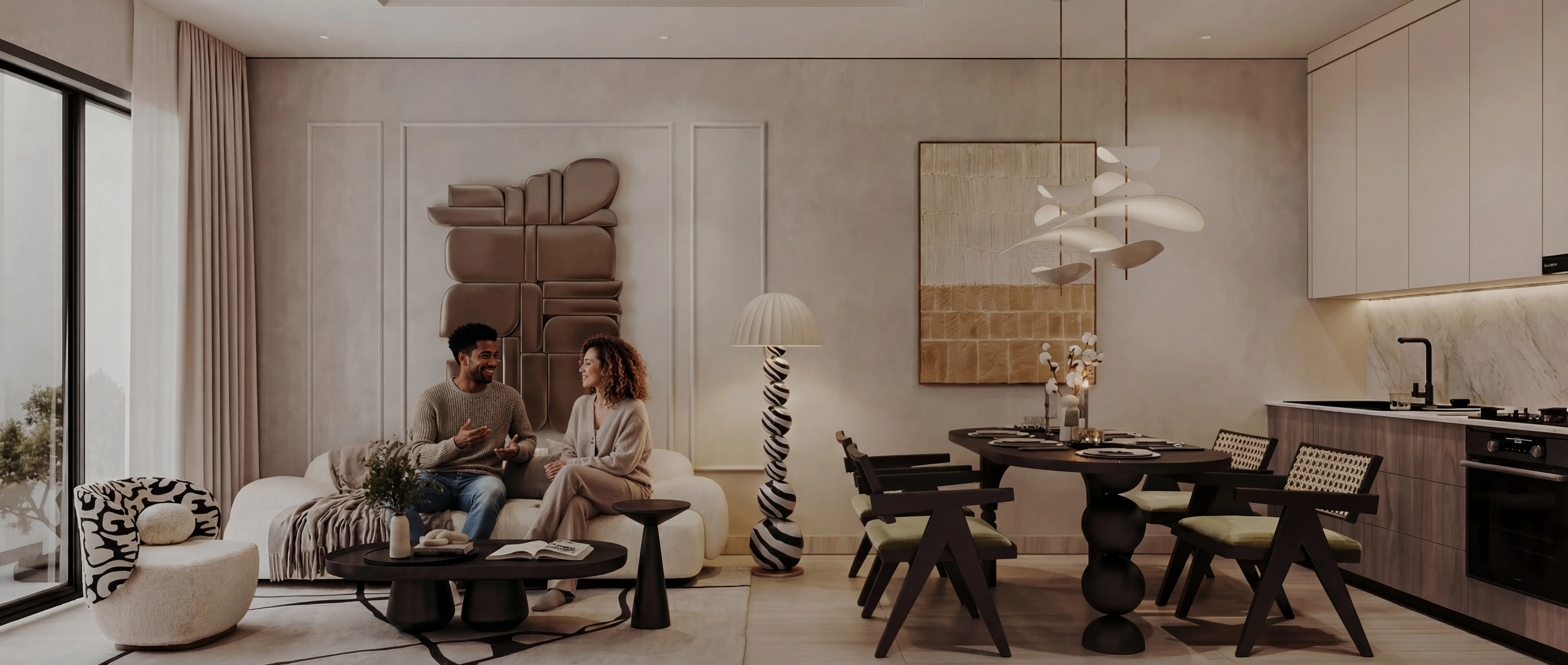 1 Bedroom interior at Acacia